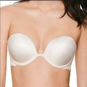 Victoria Secret Plunge Bra 32C Strapless w/ Straps